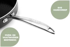 ISENVI Victoria Forged Keramische Wokpan 32CM - RVS Greep -Demeyere Winkel 1200x799 19