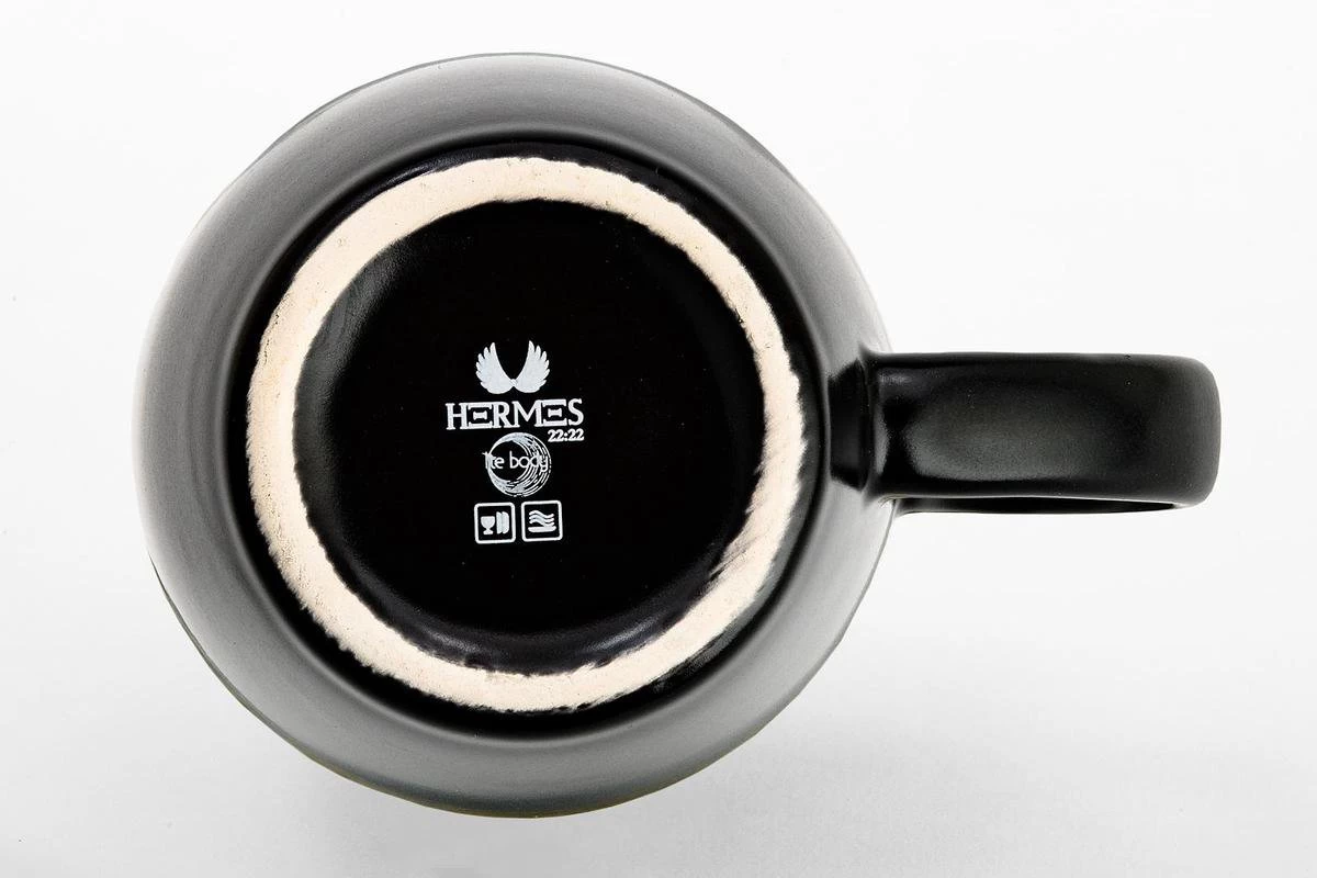 Lite-Body - Hermes - Thee Beker 30cl Set Van 6 - Zwart Mat 3 Lite-Body - Hermes - Thee Beker 30cl Set Van 6 - Zwart Mat - Afbeelding 3