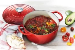 Le Creuset Signature Braadpan - 4,2 L - 24 Cm - Kersenrood 18 Le Creuset Signature Braadpan - 4,2 L - 24 Cm - Kersenrood -Demeyere Winkel 1200x800 78