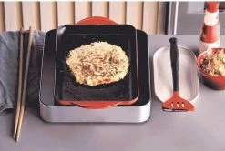 Le Creuset - Gietijzeren Grillplaat - 32x22cm - Kersenrood -Demeyere Winkel 1200x807 2