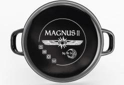 Lite-Body - Magnus Soeppan / Stamppotpan Met Deksel - Ø 24 Cm/ 8l - Emaille - Grijs 5 Lite-Body - Magnus Soeppan / Stamppotpan Met Deksel - Ø 24 Cm/ 8l - Emaille - Grijs -Demeyere Winkel 1200x827