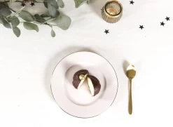 LeRijn® Serviesset Deventer 6 Persoons - 18 Delig - Licht Crème Wit Met Gouden Rand En Motief - Dinerborden - Soepborden - Dessertborden - Borden Servies - Bordenset -Demeyere Winkel 1200x880