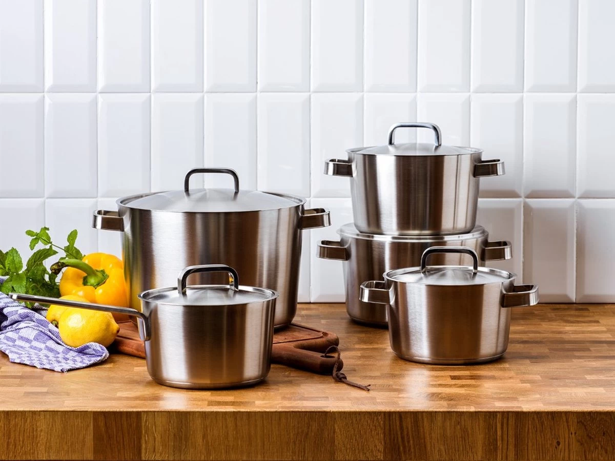 BK Conical+ Kookpannenset - 5-delig - RVS - Inductie 12 BK Conical+ Kookpannenset - 5-delig - RVS - Inductie - Afbeelding 12