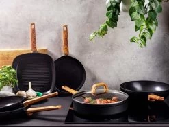 Gero Mark Wok Ø 28 Cm - Aluminium - Inductie - PFAS-vrij 9 Gero Mark Wok Ø 28 Cm - Aluminium - Inductie - PFAS-vrij -Demeyere Winkel 1200x900 52
