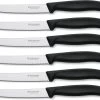 Victorinox Tafelmes 6 Stuks Zwart Krom Heft