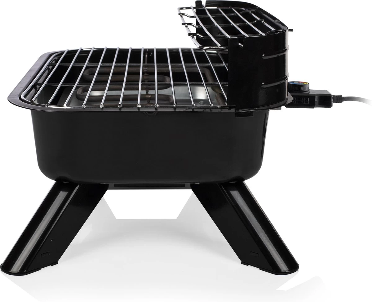 Princess 112252 Hybride Barbecue – Elektrische BBQ - Tafelmodel - 2000W - 44x 29cm - Gebruik Elektrisch Of Met Kolen 13 Princess 112252 Hybride Barbecue – Elektrische BBQ - Tafelmodel - 2000W - 44x 29cm - Gebruik Elektrisch Of Met Kolen - Afbeelding 13