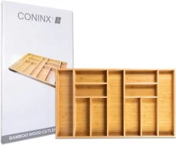 Grote Bestekbak Bamboe 81x47CM - Coninx Besteklade - Opbergbak - Duurzaam - Bamboe - Voor Laden Vanaf 47cm Diep 15 Grote Bestekbak Bamboe 81x47CM - Coninx Besteklade - Opbergbak - Duurzaam - Bamboe - Voor Laden Vanaf 47cm Diep -Demeyere Winkel 1200x987 2