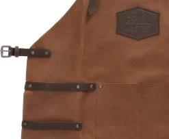 Old West BBQ Schort Barbecue Schort Leer - Cognac Bruin -Demeyere Winkel 1200x988 1