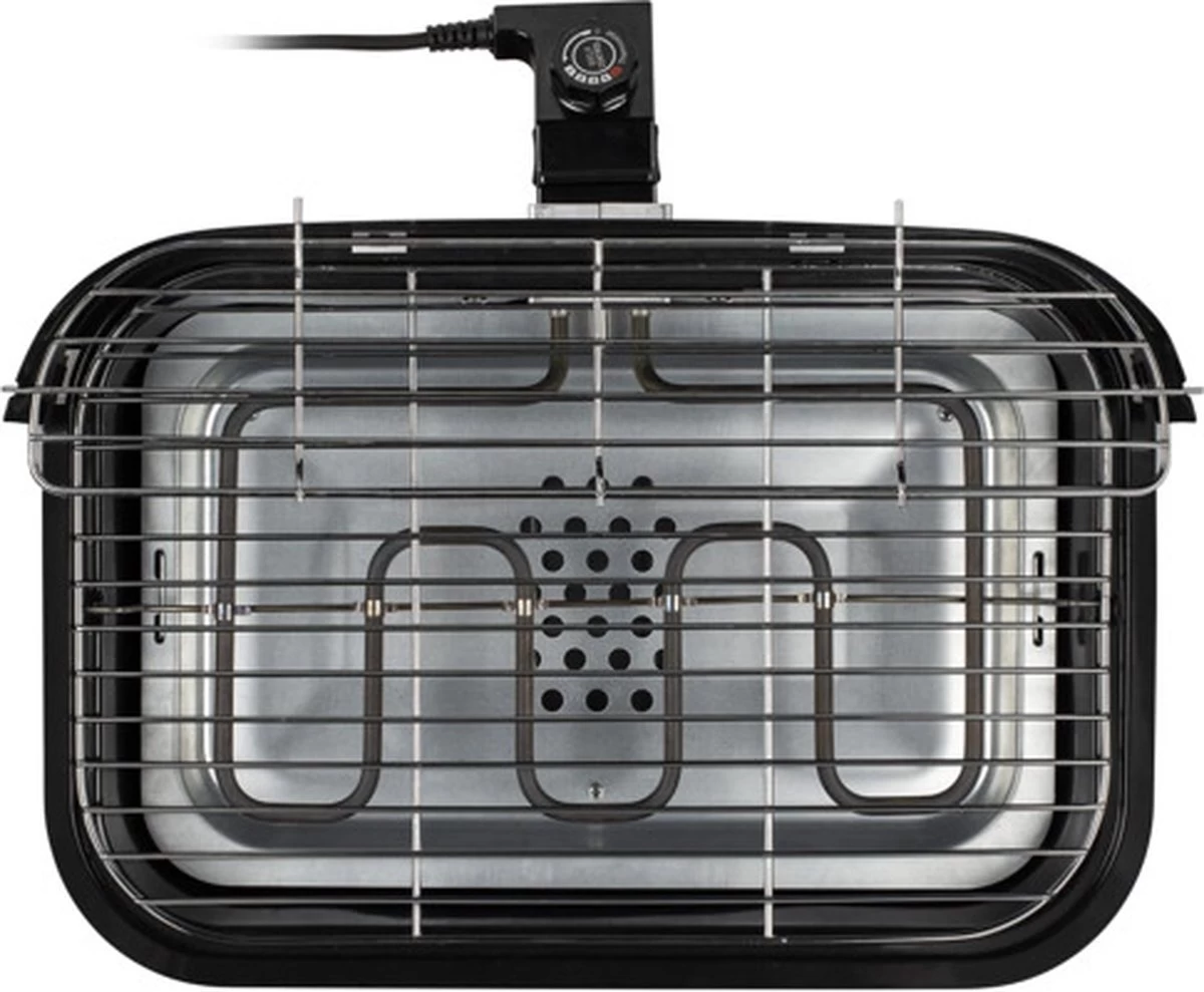 Princess 112252 Hybride Barbecue – Elektrische BBQ - Tafelmodel - 2000W - 44x 29cm - Gebruik Elektrisch Of Met Kolen 19 Princess 112252 Hybride Barbecue – Elektrische BBQ - Tafelmodel - 2000W - 44x 29cm - Gebruik Elektrisch Of Met Kolen - Afbeelding 19