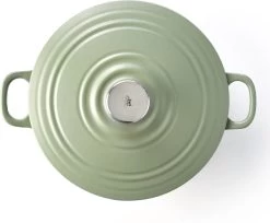 BK Bourgogne Braadpan Ø 24 Cm - Groen - Gietijzer - Inductie -Demeyere Winkel 1200x993 1