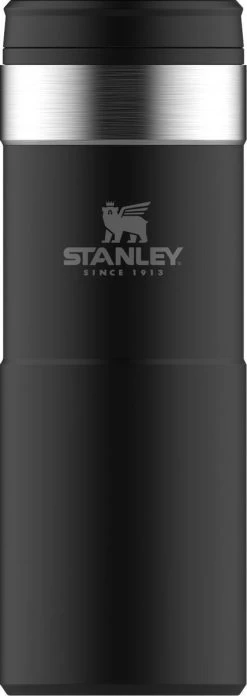 Stanley The NeverLeak™ Travel Mug 0,35L NEW - Thermosfles - Matt Black -Demeyere Winkel 426x1200