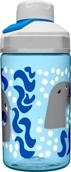CamelBak Chute Mag Kids - Drinkfles - 400 Ml - Blauw (Curious Sea Lions) -Demeyere Winkel 494x1200 1