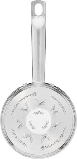 Tefal Virtuoso Pannenset 4-delig - Kookpan Ø 16/20/24 Cm + Steelpan Ø 16 Cm -Demeyere Winkel 580x1200