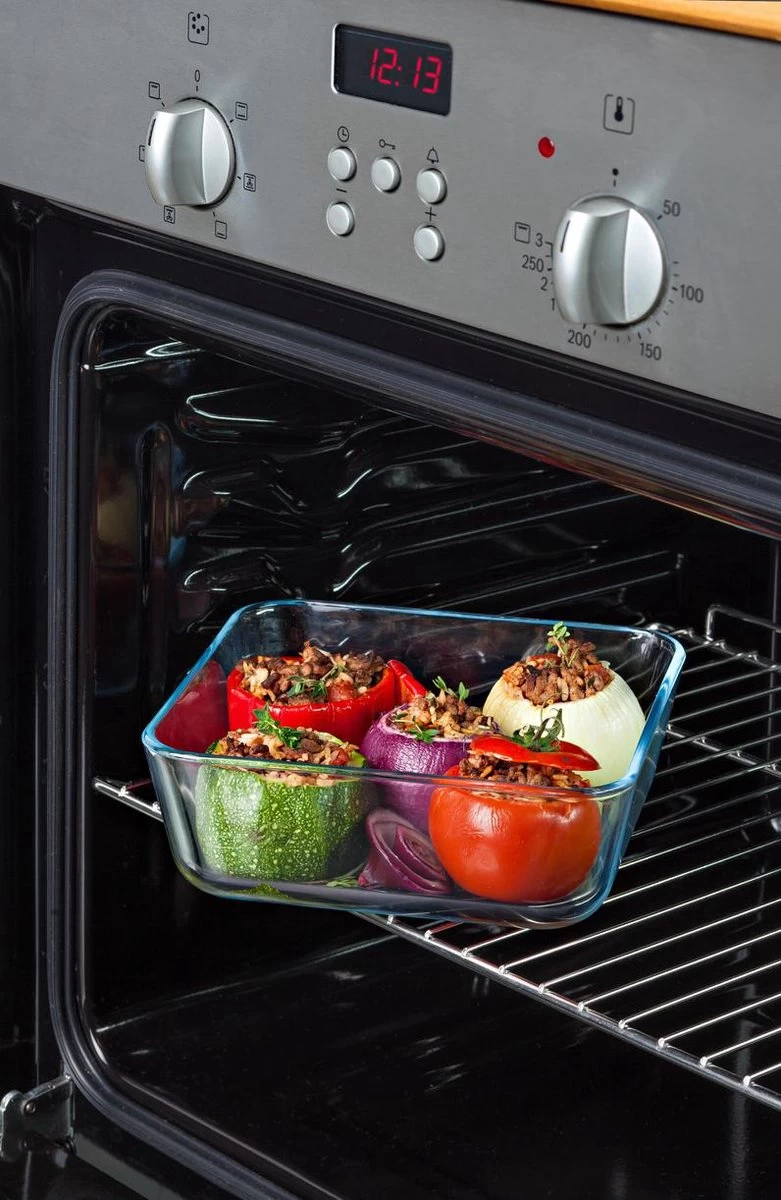 Pyrex - Cook & Freeze Schaal Vierkant Met Deksel 15 X 15cm - Transparant 7 Pyrex - Cook & Freeze Schaal Vierkant Met Deksel 15 X 15cm - Transparant - Afbeelding 7