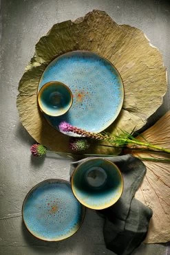 Palmer Serviesset Lotus Stoneware 6-persoons 24-delig Zwart Turquoise 20 Palmer Serviesset Lotus Stoneware 6-persoons 24-delig Zwart Turquoise -Demeyere Winkel 800x1200 4