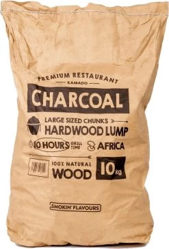 Smokin’ Flavours Gamhar Restaurant Houtskool 10 KG (Zuid Afrika)