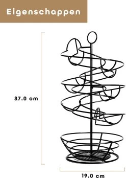 Eiermand – Eierrek – Eierhouder – Eieren – Zwart - Pasen - Tot 40 Eieren - BAULK® -Demeyere Winkel 852x1200 1