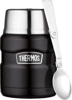 Thermos King Voedseldrager - 47 Cl - Mat Zwart -Demeyere Winkel 867x1200
