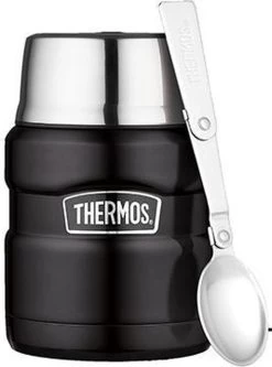 Thermos King Voedseldrager - 47 Cl - Mat Zwart -Demeyere Winkel 890x1200