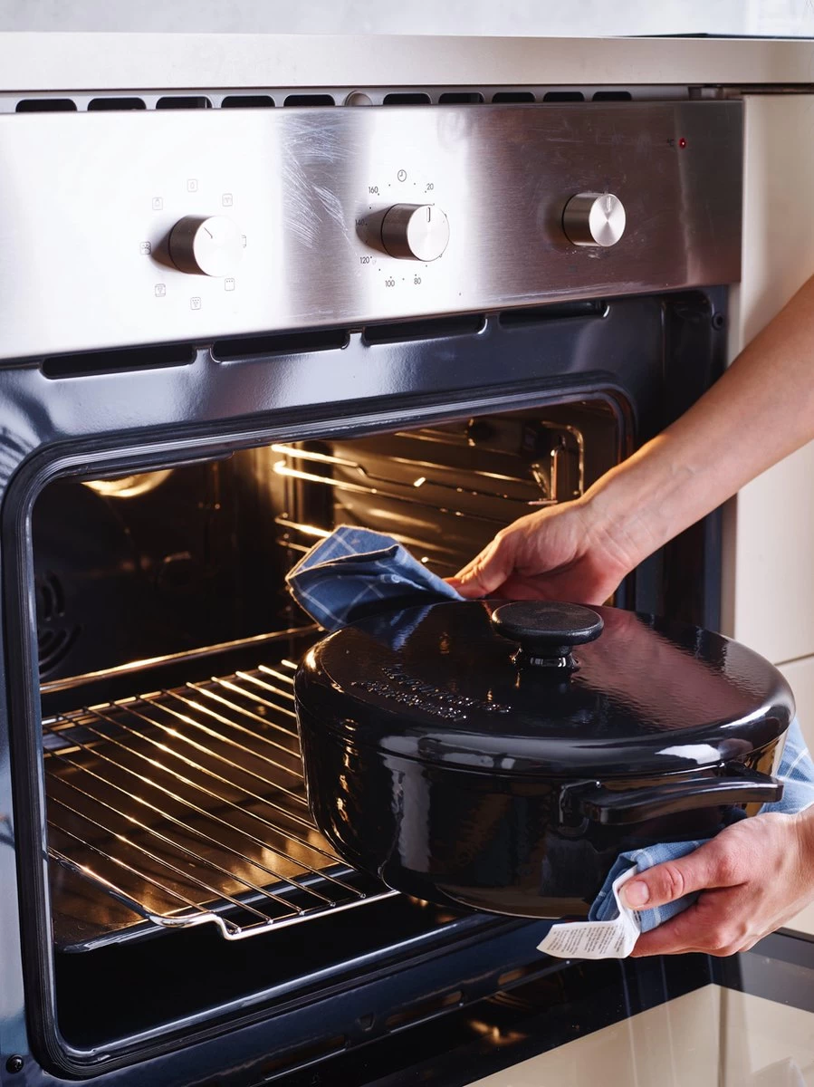 Brabantia The Dutch Braadpan - Matt Black - 28 Cm - Gietijzer 4 Brabantia The Dutch Braadpan - Matt Black - 28 Cm - Gietijzer - Afbeelding 4