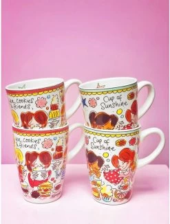 Blond Amsterdam Even Bijkletsen Beker XL 500 Ml - Mint Rand -Demeyere Winkel 910x1200