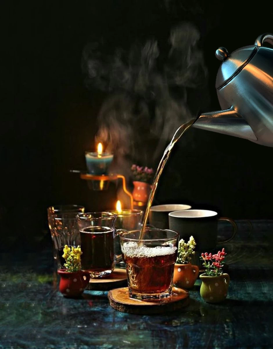 Vaja Valerie - Theepot Met Filter - Dubbelwandig - RVS - 1.2L 15 Vaja Valerie - Theepot Met Filter - Dubbelwandig - RVS - 1.2L - Afbeelding 15