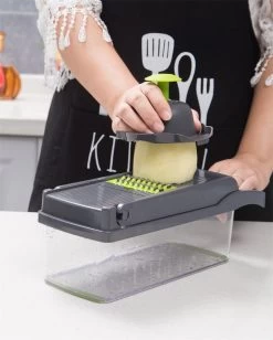 Merkloos Mandoline – Multifunctionele Groentesnijder – Nicer Dicer -Demeyere Winkel 963x1200 1