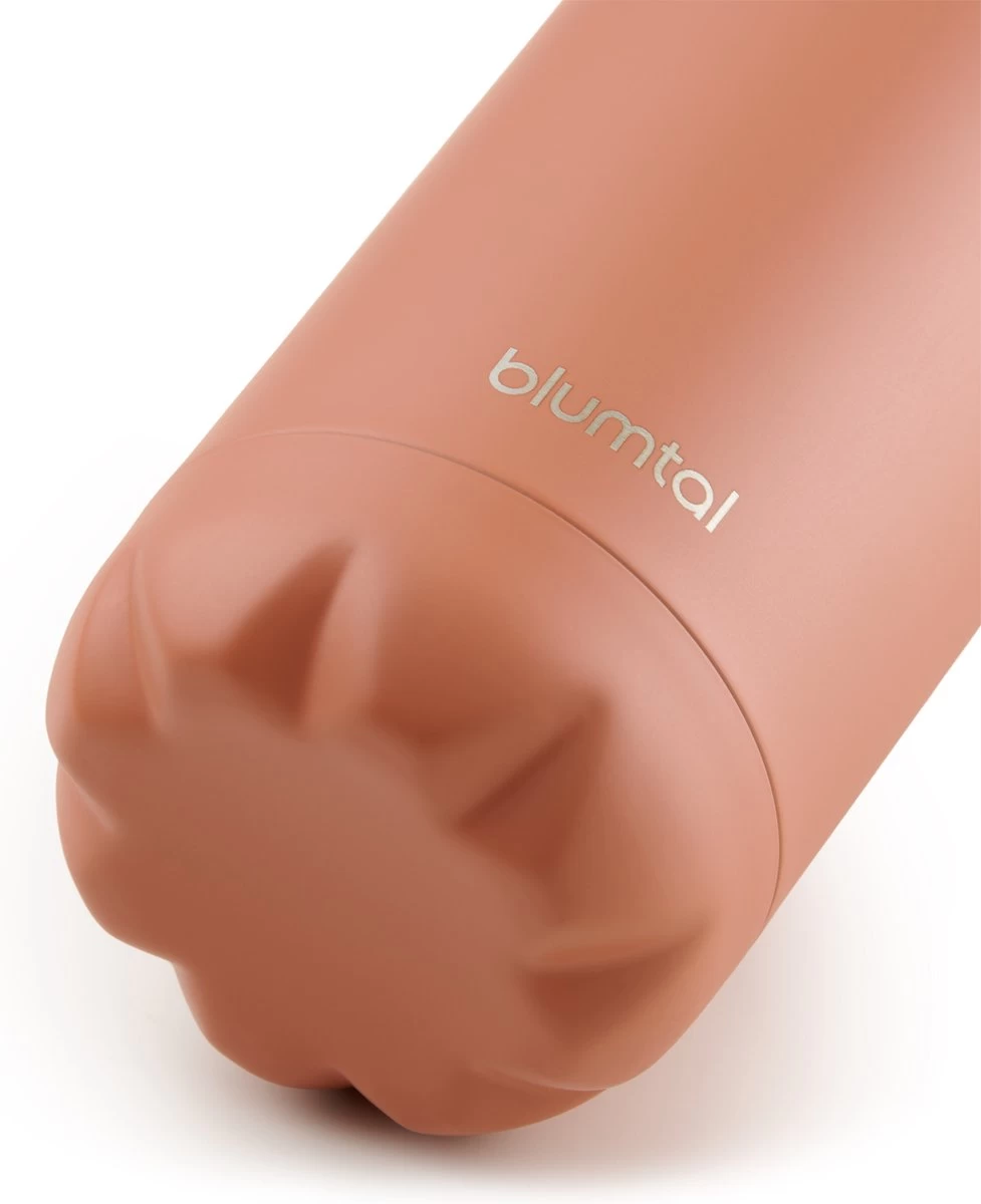 Blumtal Thermosfles - Met Dubbele Wand - Thermosbeker Koffie, Thee En Koele Dranken - Travel Mug - 500ml - Mineral Rood - Rood 2 Blumtal Thermosfles - Met Dubbele Wand - Thermosbeker Koffie, Thee En Koele Dranken - Travel Mug - 500ml - Mineral Rood - Rood - Afbeelding 2